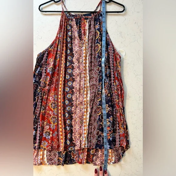 NWT Daytrip Buckle Floral Print Keyhole Tank Top - Picture 14 of 15